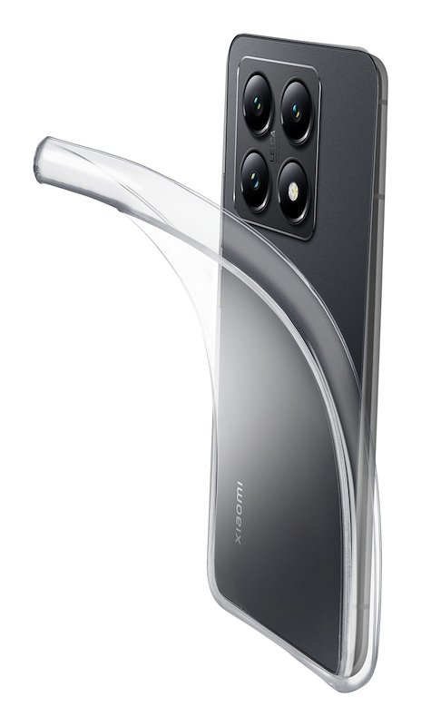Cellularline Custodia Xiaomi 14T Pro Fine Trasparente