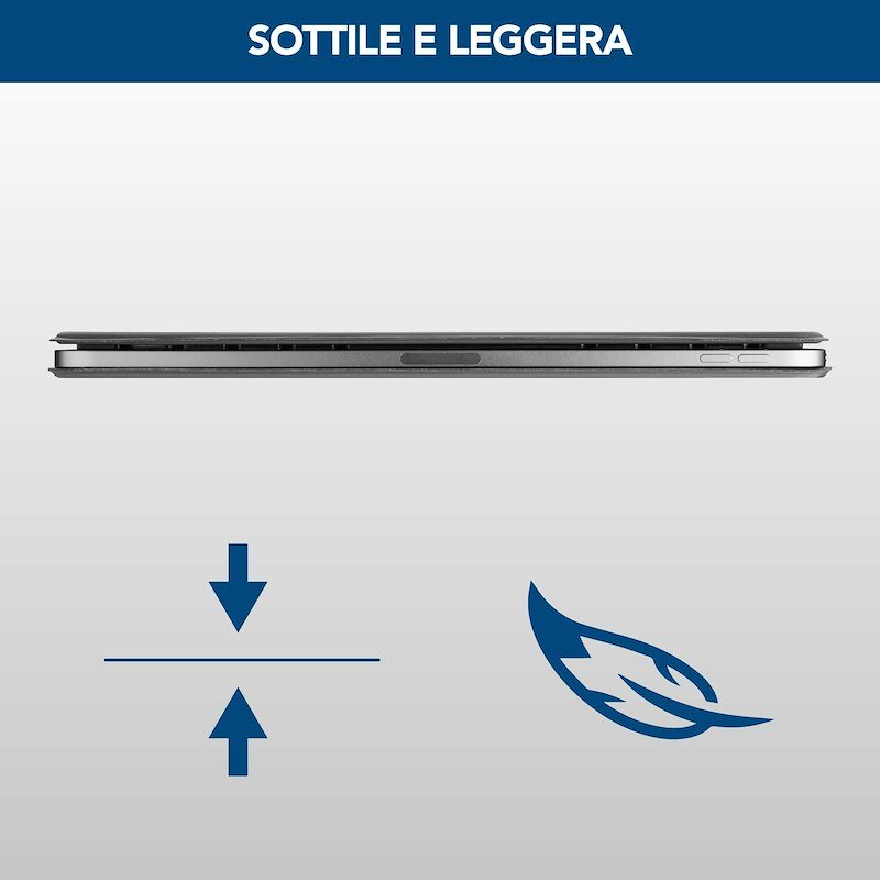 Cellularline Cover Ipad 11" con Tastiera Keyboardcaseipadk Nero