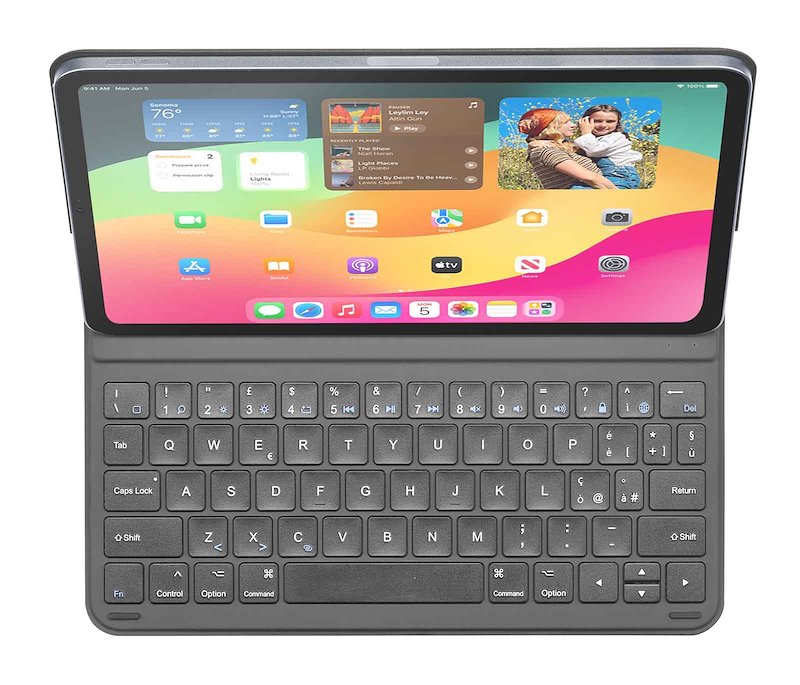 Cellularline Cover Ipad 11" con Tastiera Keyboardcaseipadk Nero