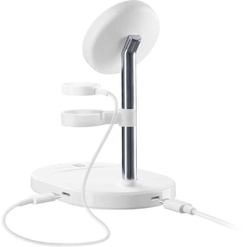 CellularLine Stazione di ricarica wireless MAG TRIO Wir3in1magqi2w