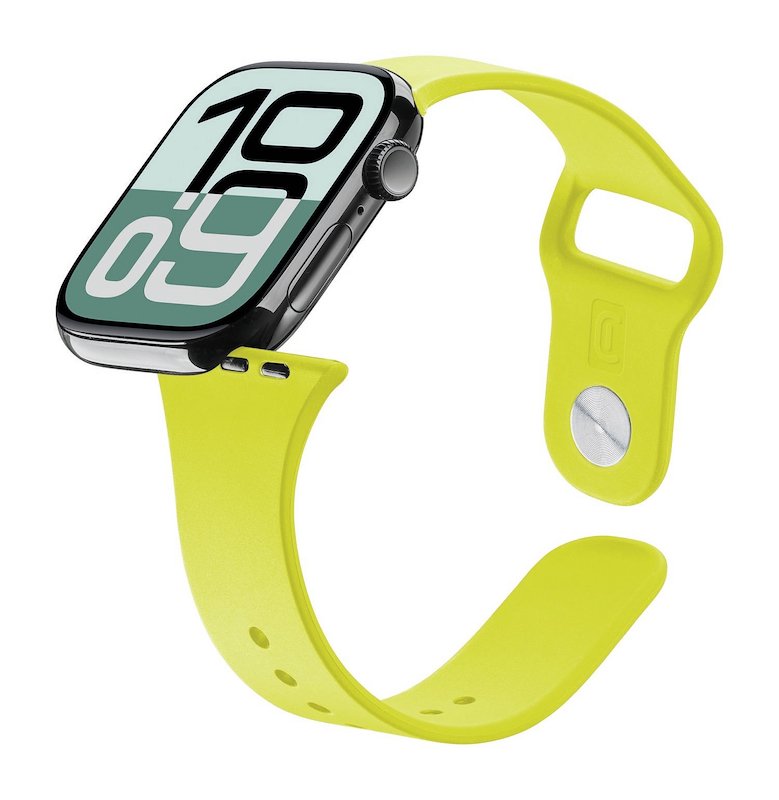 Cellularline Urban Band Cinturino Apple Watch 38/40/41/42mm (Series 10) giallo