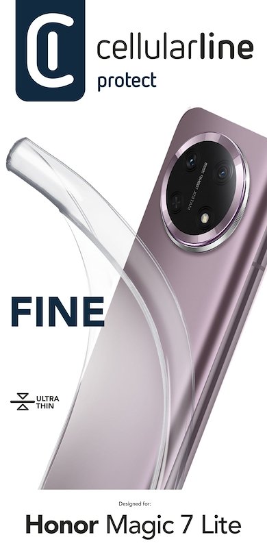 Cellularline Custodia Honor Magic 7 Lite Fine Trasparente
