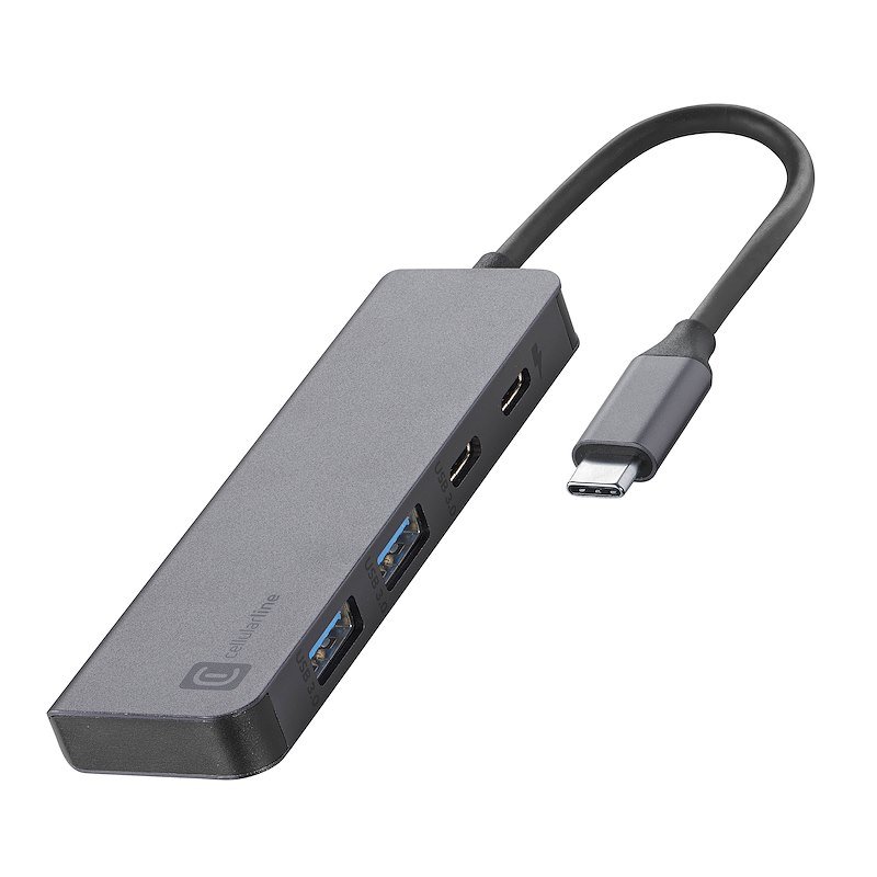 Cellularline Starter Hub Hubusbc4pd100wdk Nero