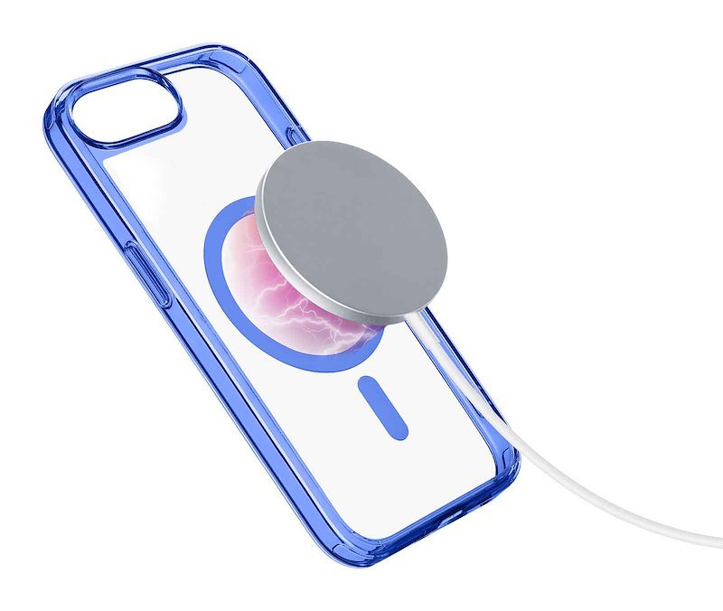 Cellularline Custodia iPhone 16e/17e Iconic Mag Blu