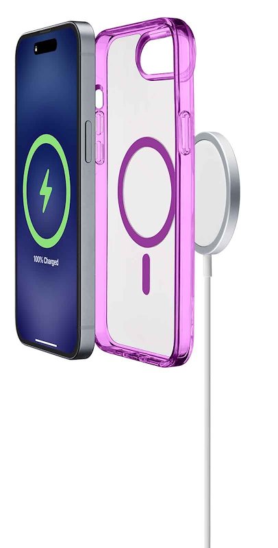 Cellularline Custodia iPhone 16e/17e Iconic Mag Rosa
