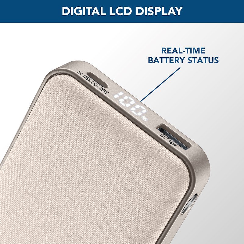 CellularLine caricabatterie portatile Power Bank Glam bianco