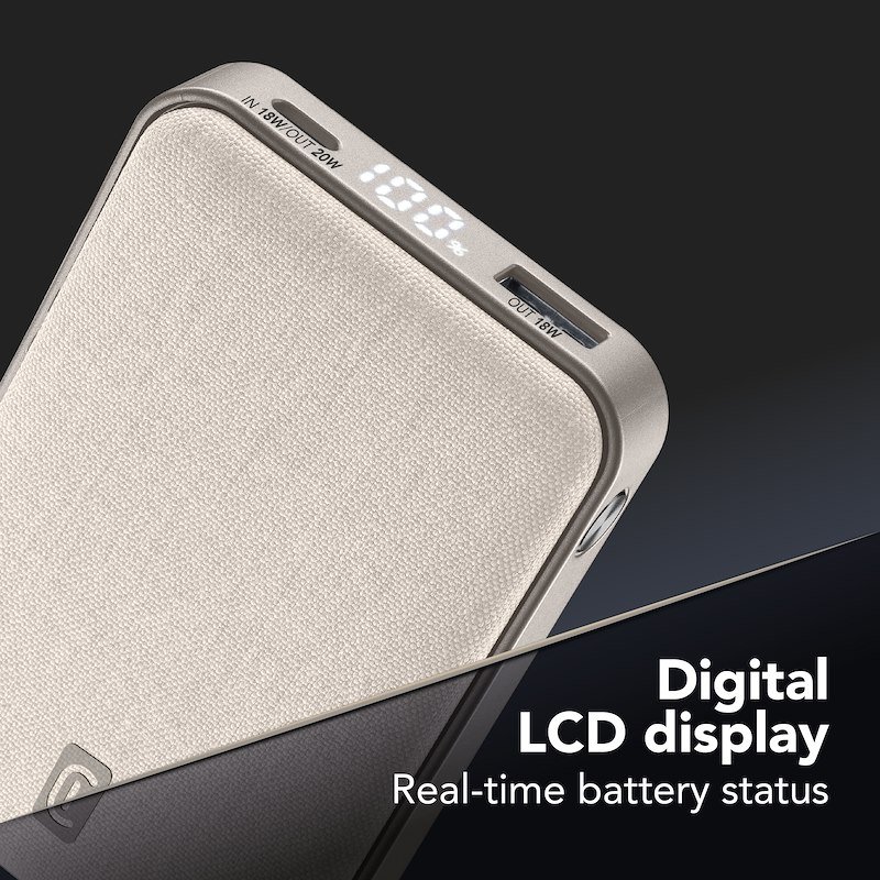 CellularLine caricabatterie portatile Power Bank Glam bianco