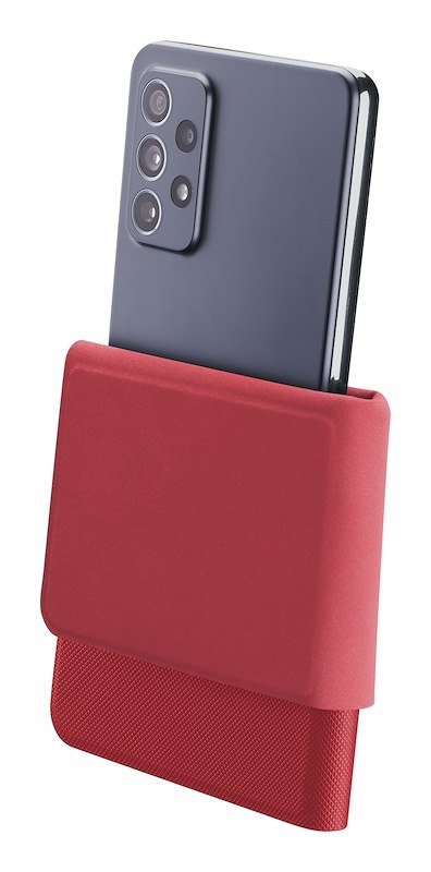 Cellularline Custodia a libro Slide & Click L multicompatibile Rosso