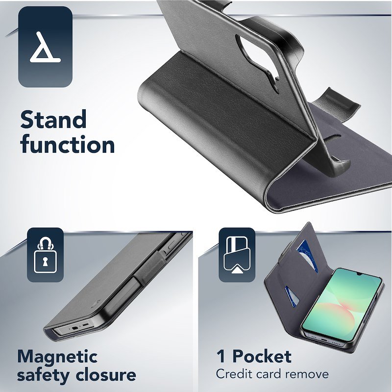Cellularline Custodia Galaxy A26 Book Nero