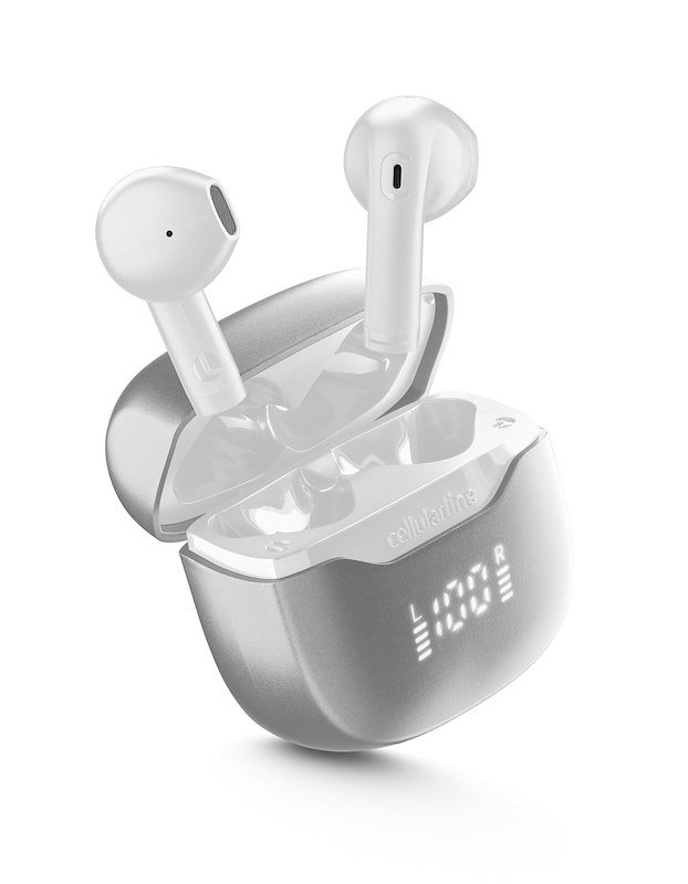 Cellularline Auricolari Bluetooth Core Pro Btcoreprotwsw Bianco