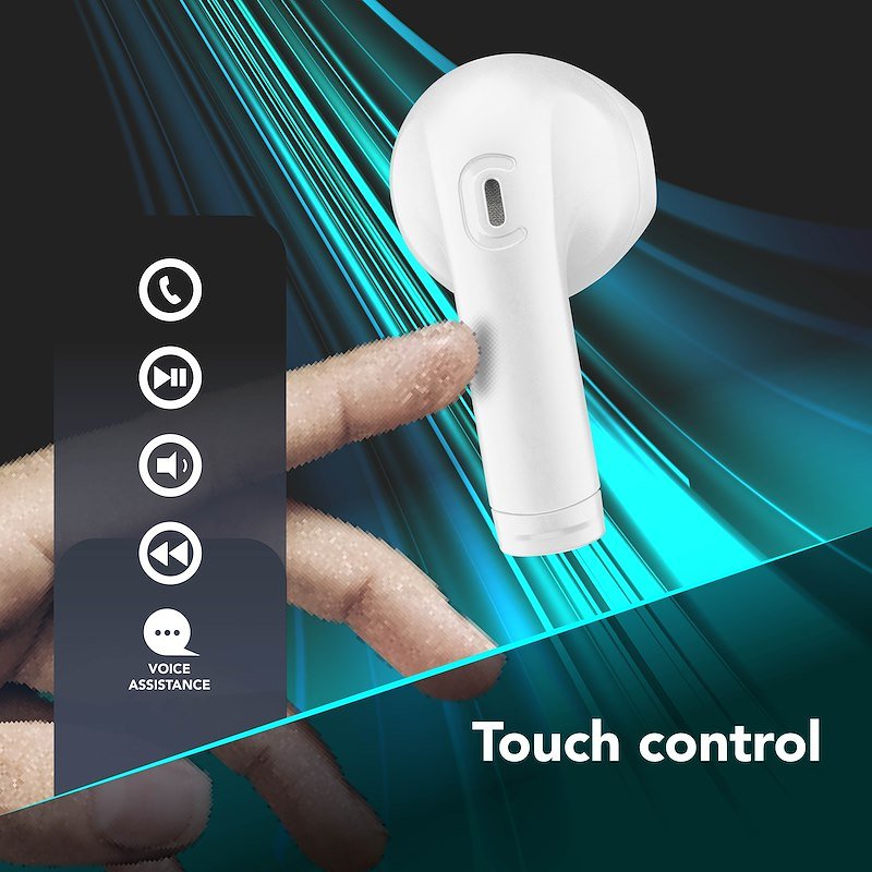 Cellularline Auricolari Bluetooth Core Pro Btcoreprotwsw Bianco