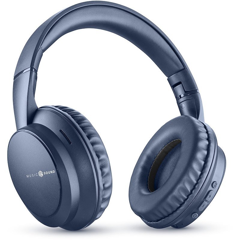 Cellularline Music Sound Cuffie a padiglione chiuso BOOST Blue