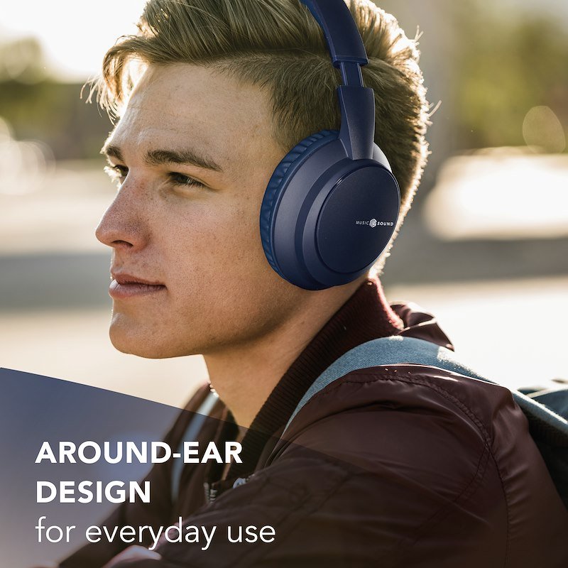 Cellularline Music Sound Cuffie a padiglione chiuso BOOST Blue