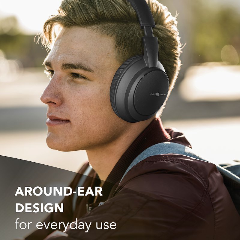 Cellularline Music Sound Cuffie a padiglione chiuso BOOST Black