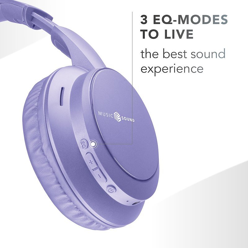 Cellularline Music Sound Cuffie a padiglione chiuso BOOST Purple