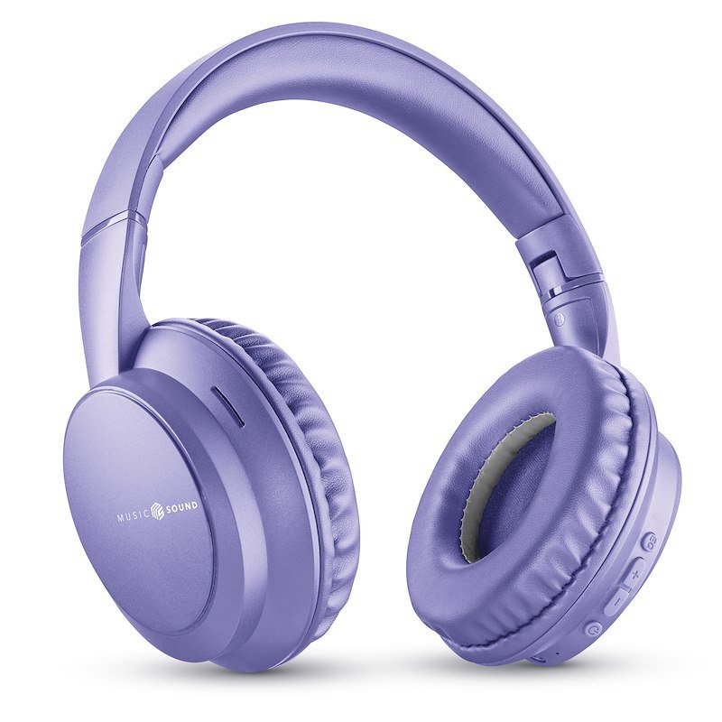 Cellularline Music Sound Cuffie a padiglione chiuso BOOST Purple