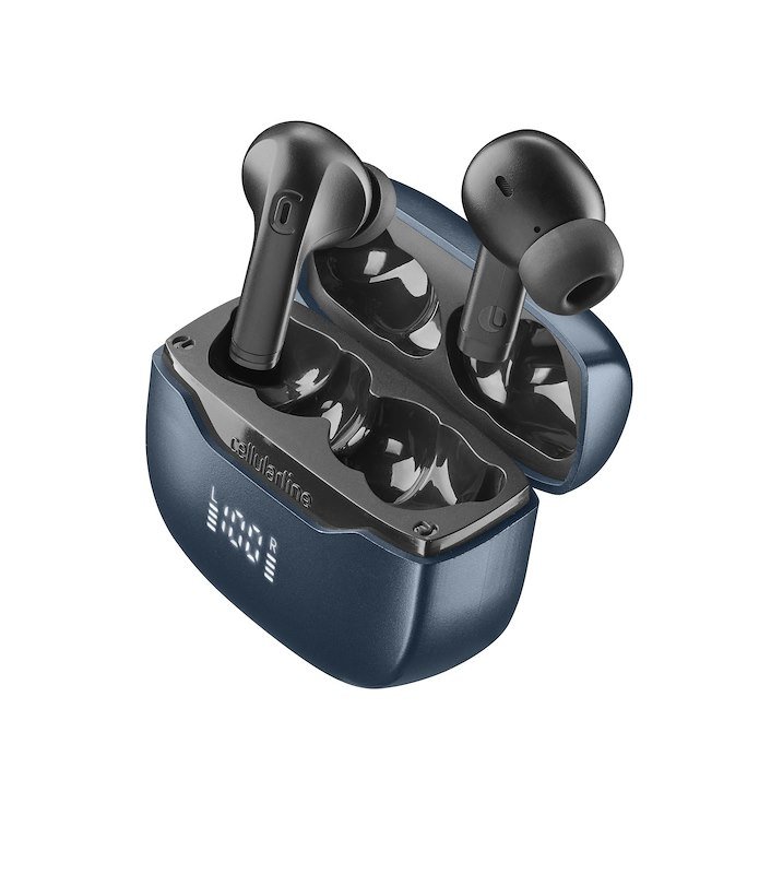 Cellularline Auricolari Bluetooth Key Pro Btkeyprotwsk Nero