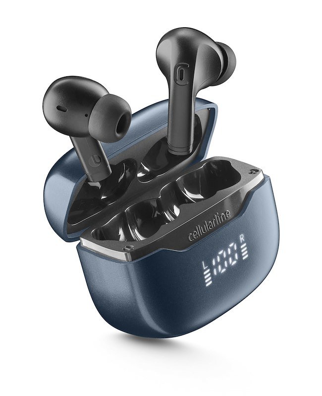 Cellularline Auricolari Bluetooth Key Pro Btkeyprotwsk Nero