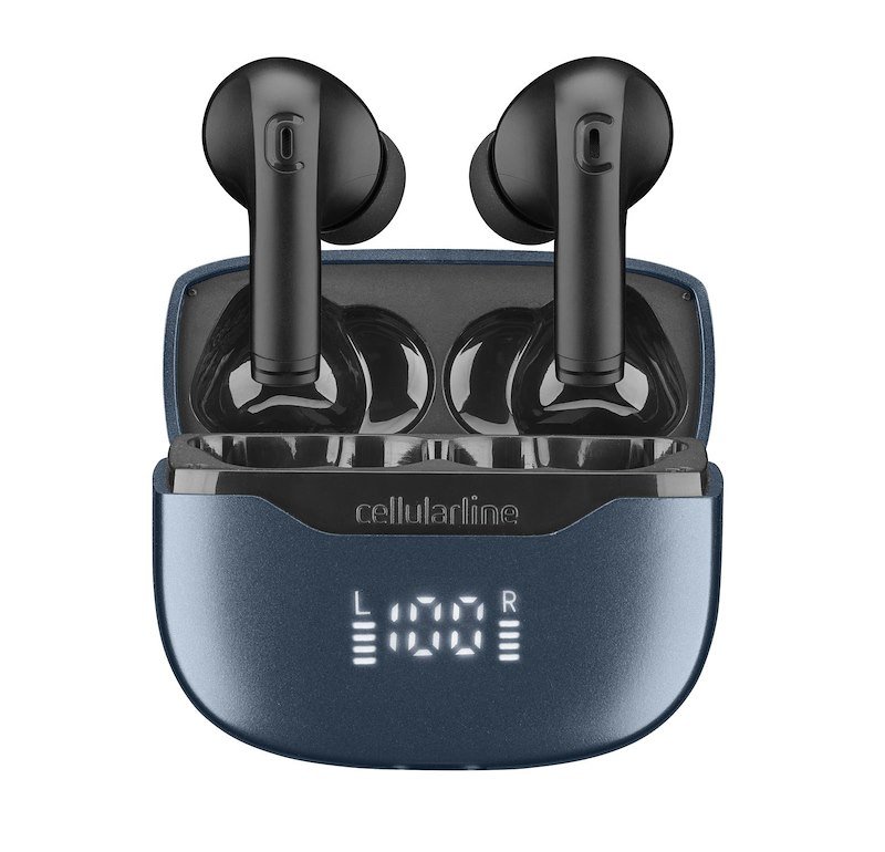 Cellularline Auricolari Bluetooth Key Pro Btkeyprotwsk Nero