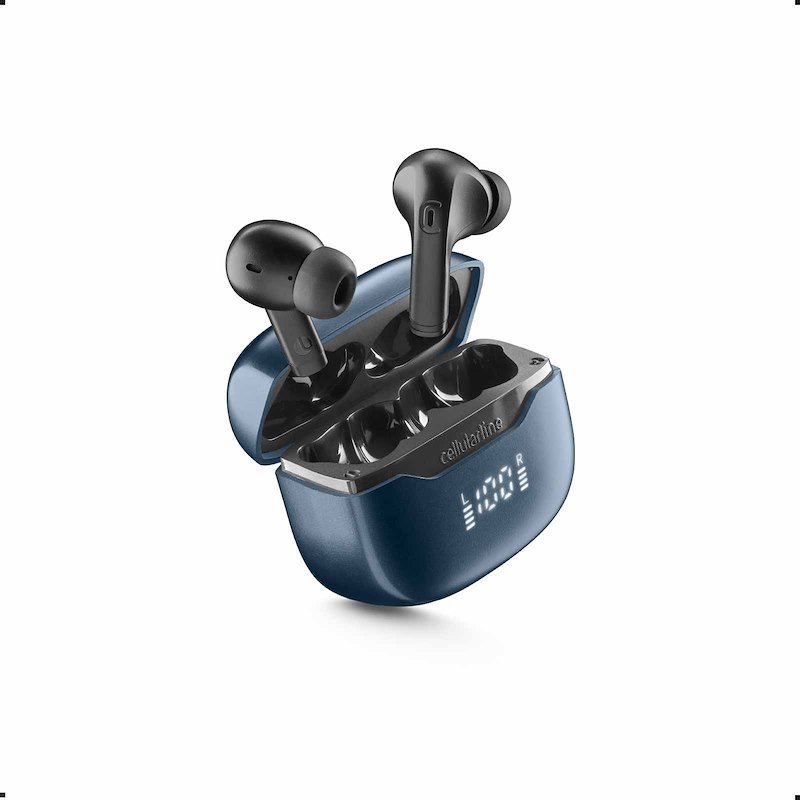 Cellularline Auricolari Bluetooth Key Pro Btkeyprotwsk Nero