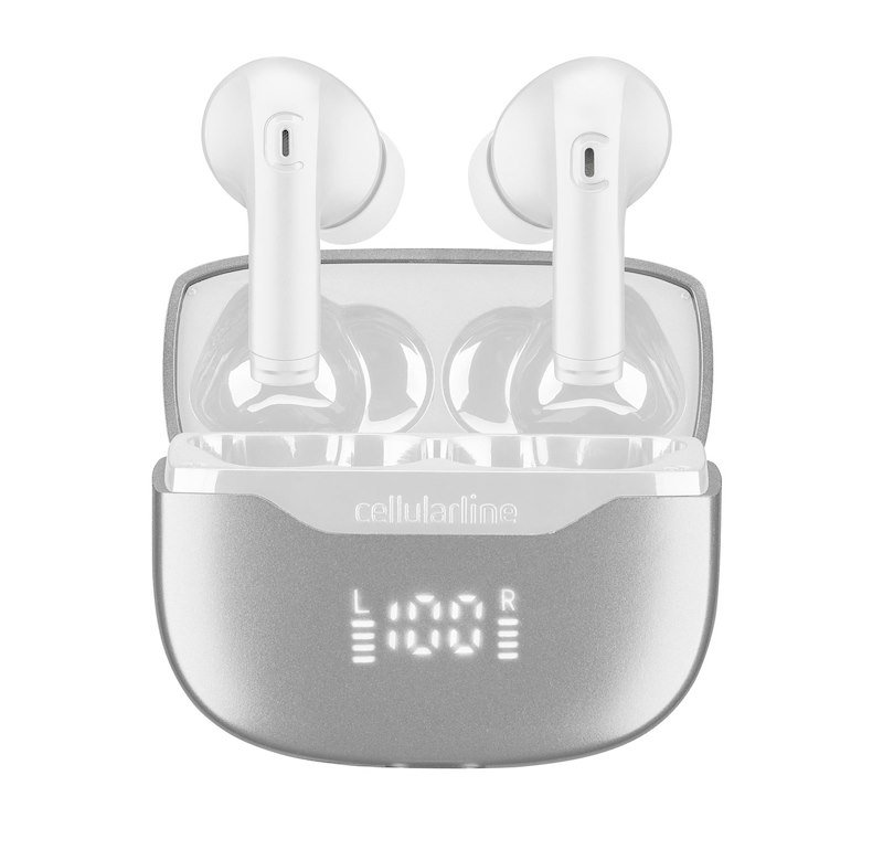 Cellularline Auricolari Bluetooth Key Pro Btkeyprotwsw Bianco