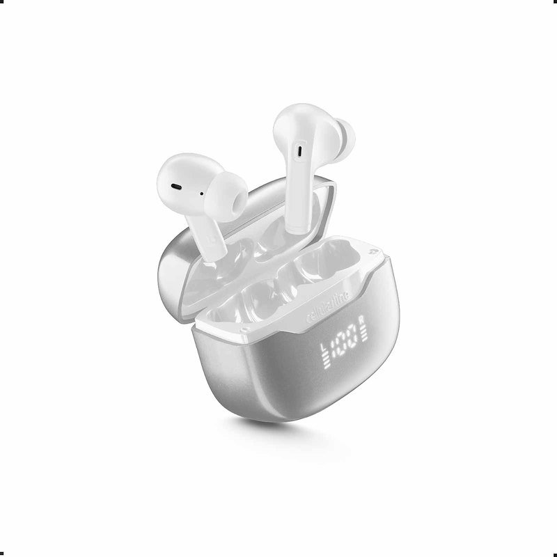 Cellularline Auricolari Bluetooth Key Pro Btkeyprotwsw Bianco