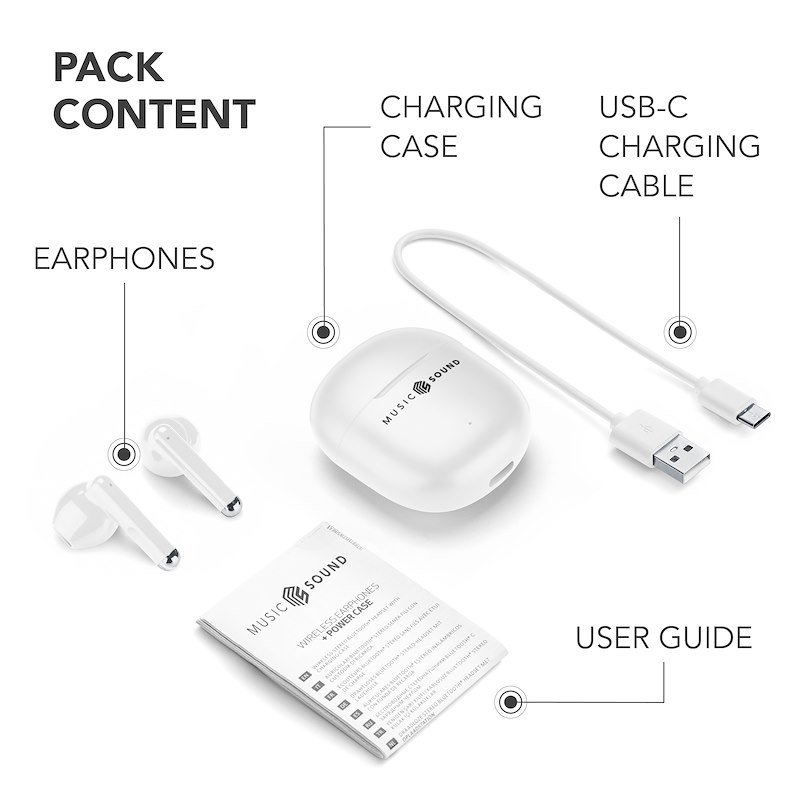 Cellularline Music Sound Breeze Bianco