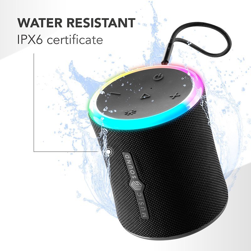 Cellularline Music Sound Speaker Bluetooth Aura 10 rgb Nero