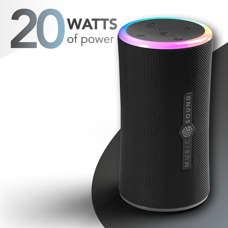 Cellularline Music Sound Speaker Bluetooth AURA 20 rgb Nero