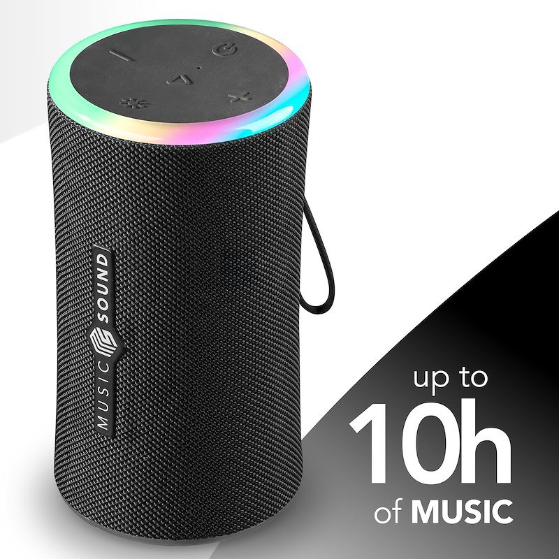 Cellularline Music Sound Speaker Bluetooth AURA 20 rgb Nero