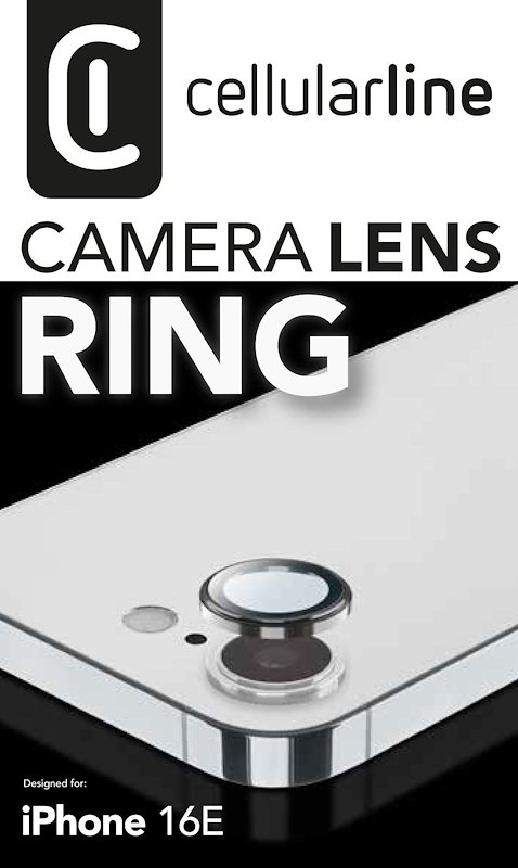 Cellularline Camera Lens Ring iPhone 16e Cameraringiphse4