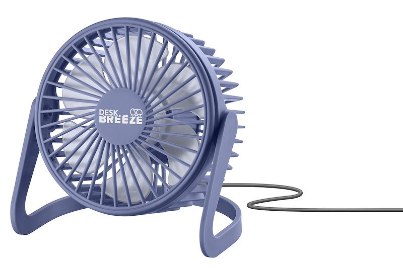 Cellularline Ventilatore USB Deskbreezev Viola
