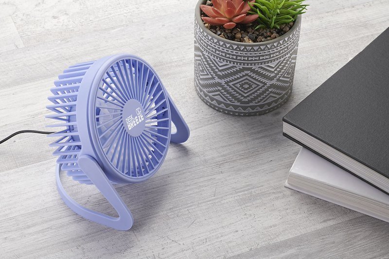 Cellularline Ventilatore USB Deskbreezev Viola