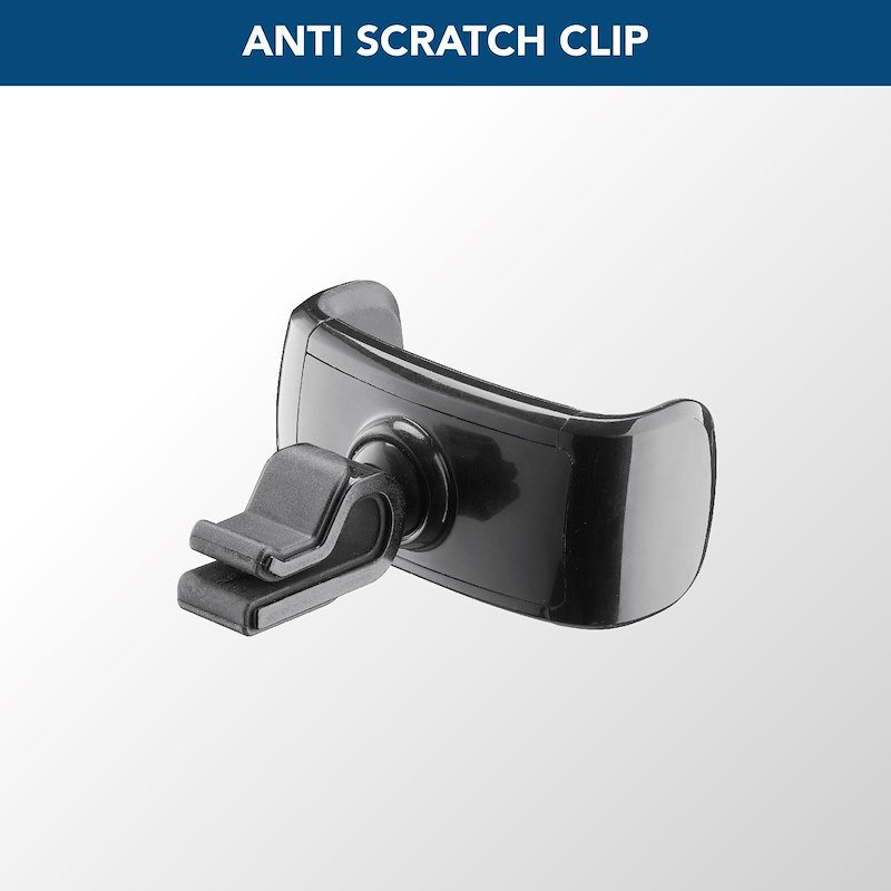 Cellularline Supporto Cellulare per Auto Spin Air Handyholderk Nero