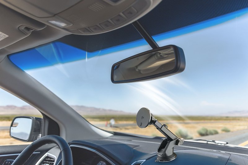 CellularLine Supporto auto magnetico Mag Qi2 Wireless Holder Nero