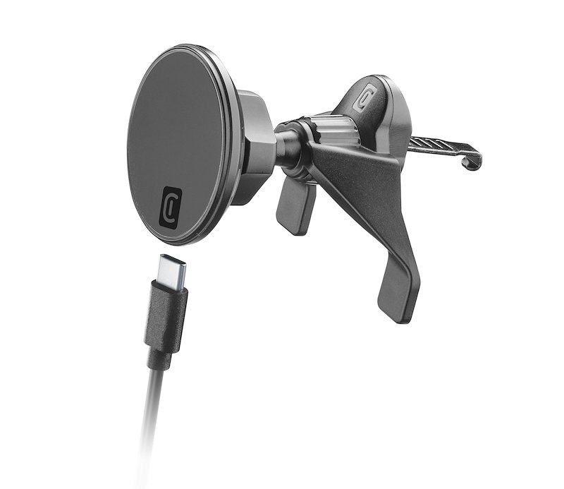 CellularLine Supporto auto magnetico Mag Wireless Charging Holder Nero