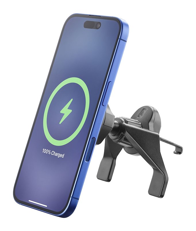 CellularLine Supporto auto magnetico Mag Wireless Charging Holder Nero