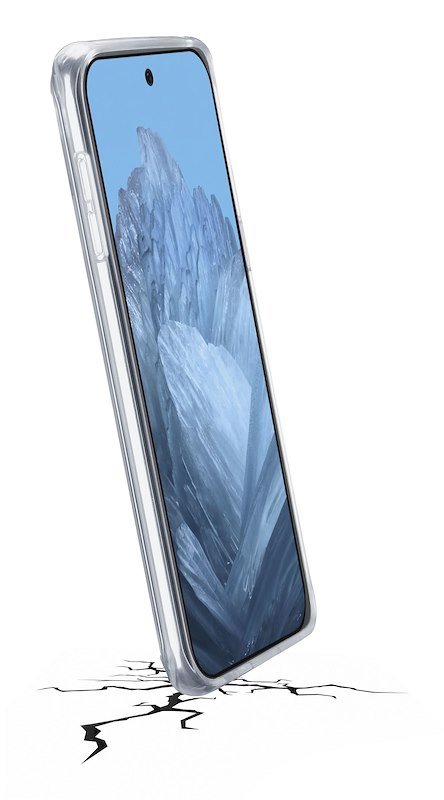 Cellularline Custodia Google Pixel 9 Clear Strong Trasparente