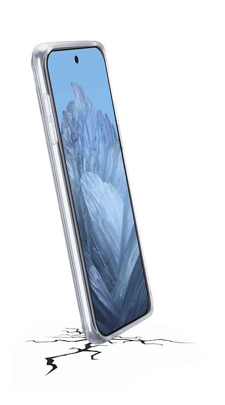 Cellularline Custodia Google Pixel 9 Clear Strong Trasparente