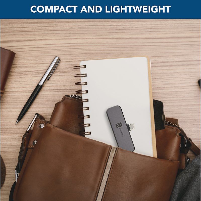 Cellularline  Smartphone Hub 4 porte Otgusbc4ptlk