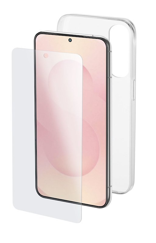 Cellularline Custodia Galaxy S25 Edge Protection Kit Trasparente