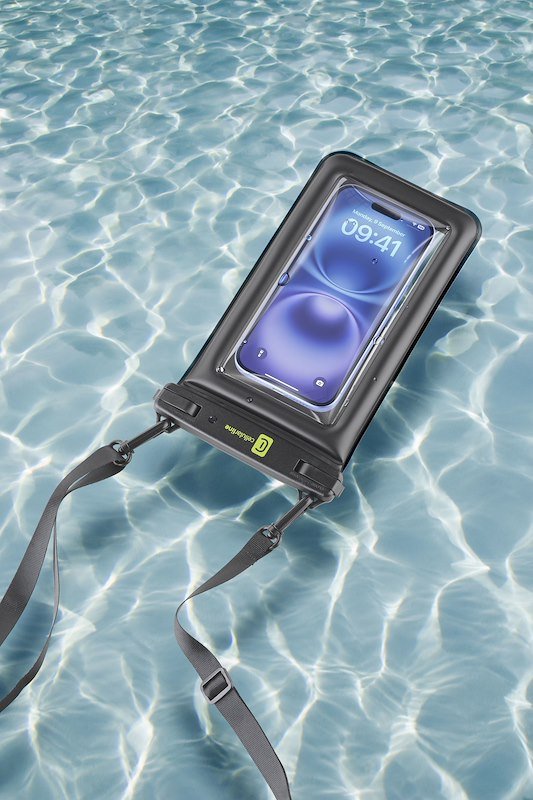 Cellularline Custodia Impermeabile Voyager Floaty Nero