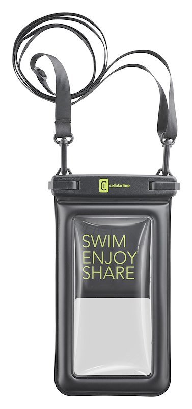 Cellularline Custodia Impermeabile Voyager Floaty Nero