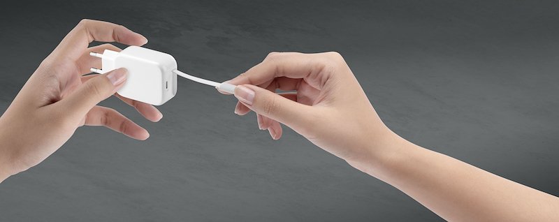 Caricabatteria Cellularline Retractable Power 30W Da 30W, Bianco - 13