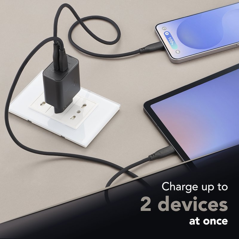 Cellularline Charger 45W  Achsmusb2pd45wk