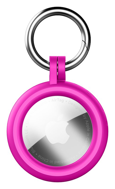 CellularLine  Custodia protettiva AirTag Tracy Tag Hard Shell Rosa