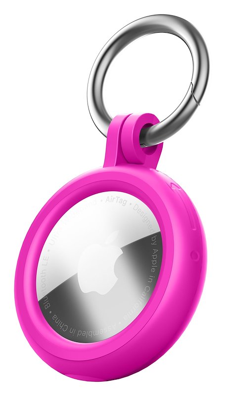 CellularLine  Custodia protettiva AirTag Tracy Tag Hard Shell Rosa