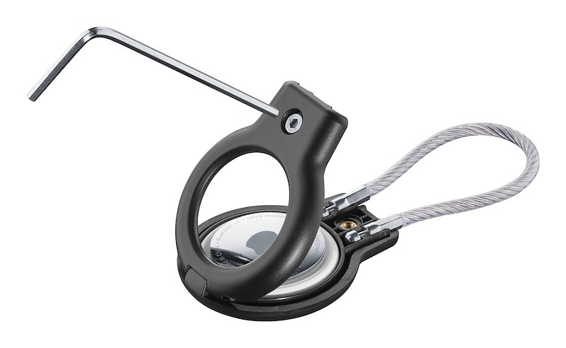 CellularLine Custodia AirTag Tracy Tag Safe Grip Nero