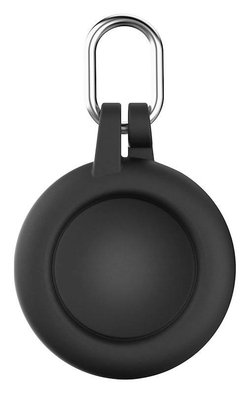 CellularLine Custodia AirTag e Tracy Tag Soft Shell Nero