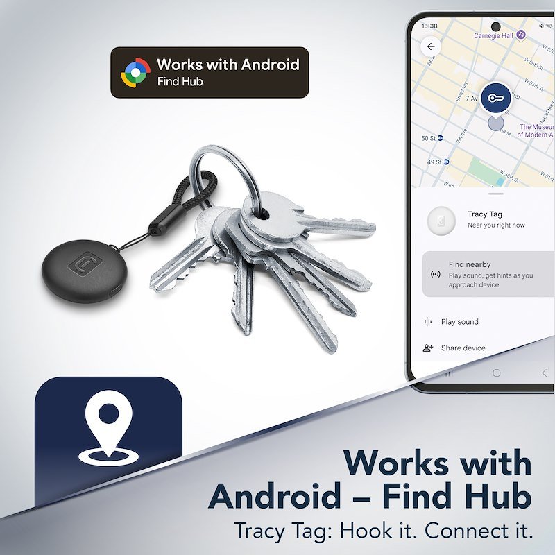 Cellularline TRACY TAG FOR ANDROID Bttracytagandroidw